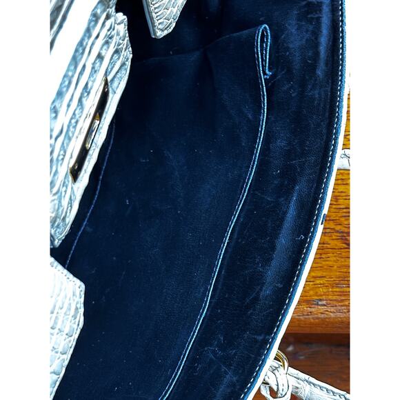 Eileen Kramer Cayman Horned Crocodile purse 35mm - Picture 8 of 16